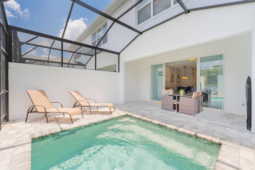オーランド **Brand New** Luxurious Decor Townhouse With Private Pool Hit17145ヴィラ エクステリア 写真